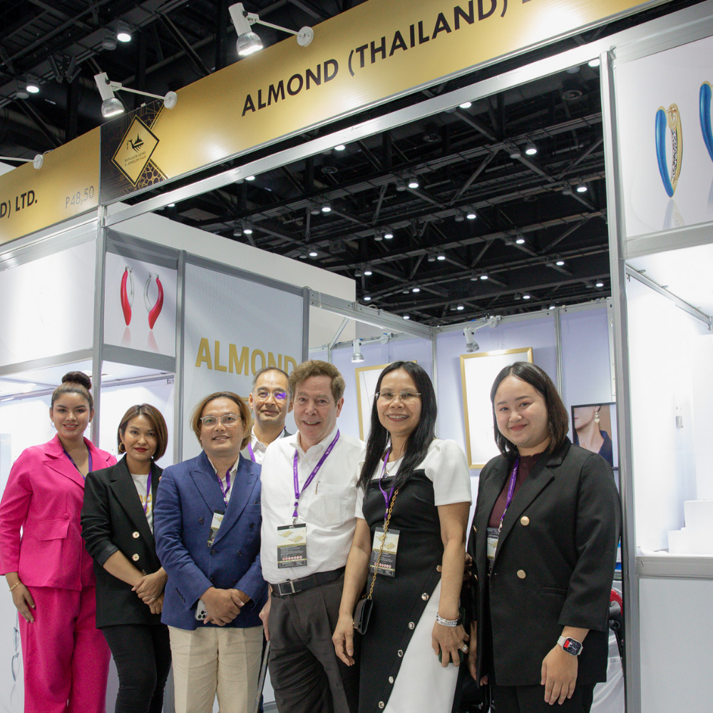 an Exceptional ALMOND Showcase at the 69th Bangkok Gems and jewellery FaiR BGJF!