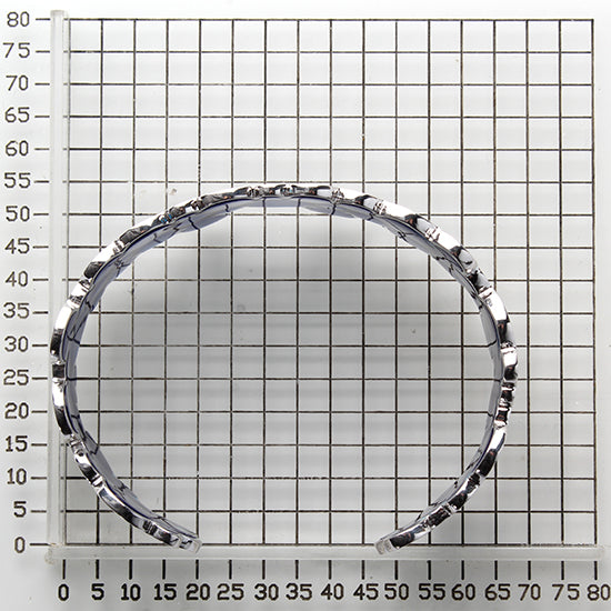 925 STERLING SILVER CLASSIC RESIN WITH ENAMEL BANGLE