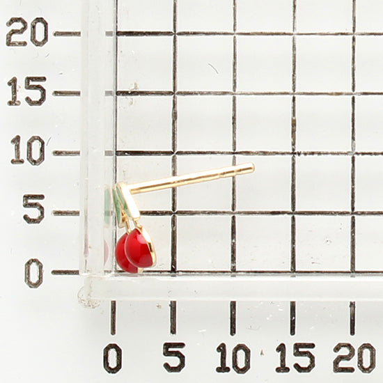 925 STERLING SILVER EARRINGS WITH ENAMEL