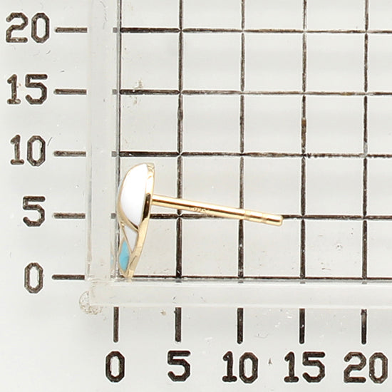 925 STERLING SILVER EARRINGS WITH ENAMEL