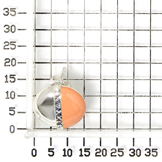 925 STERLING SILVER EARRINGS WITH ENAMEL