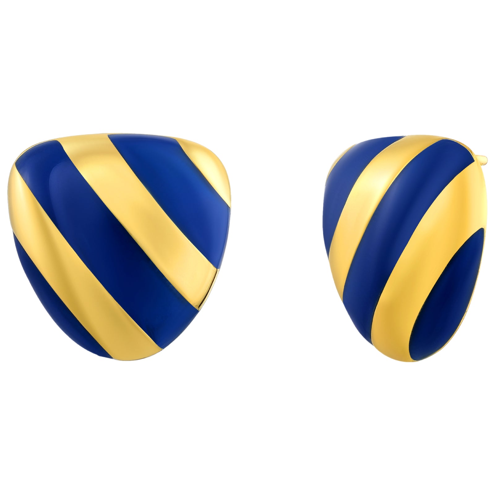 925 STERLING SILVER EARRINGS WITH ENAMEL