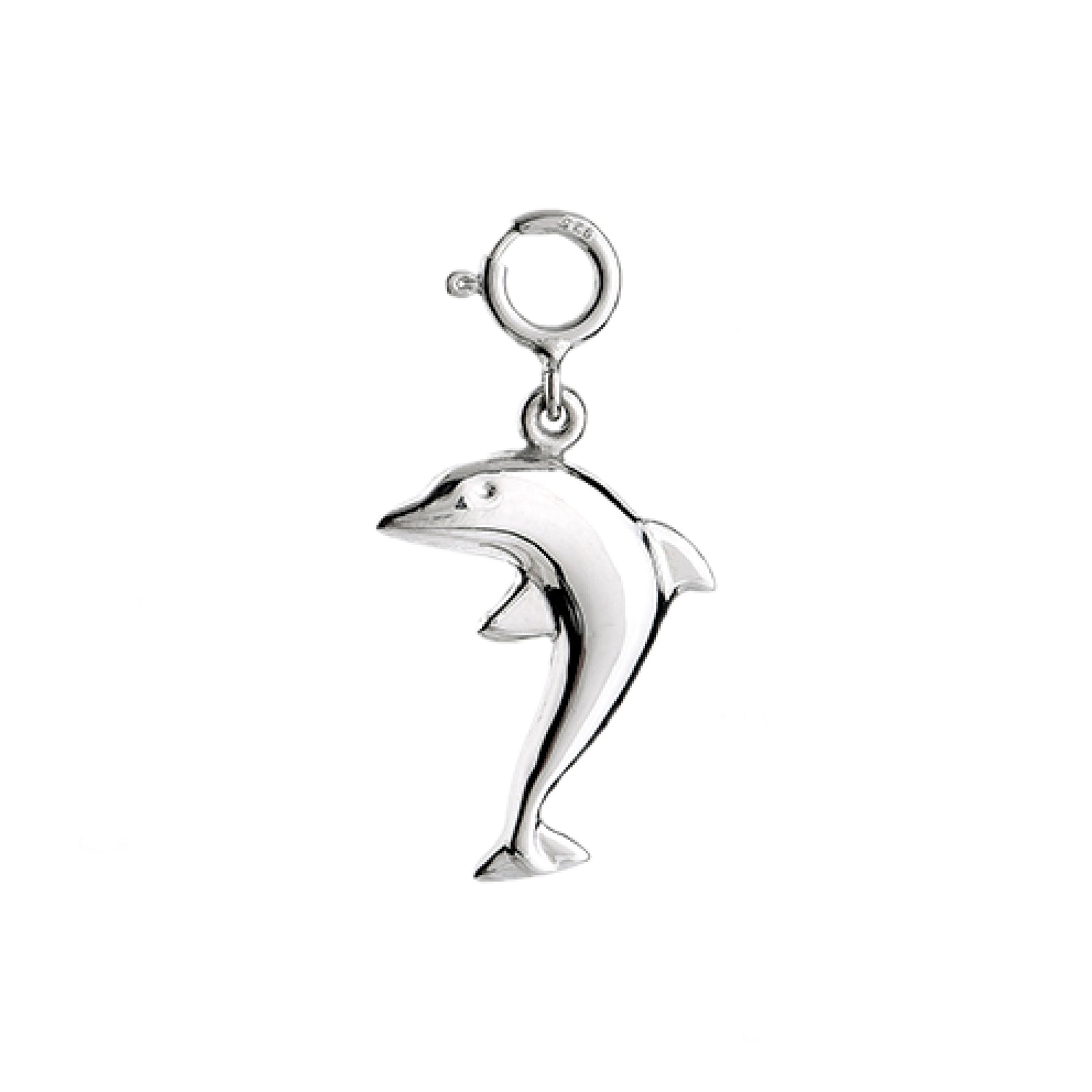 925 STERLING SILVER LITTLE DOLPHIN CHARM
