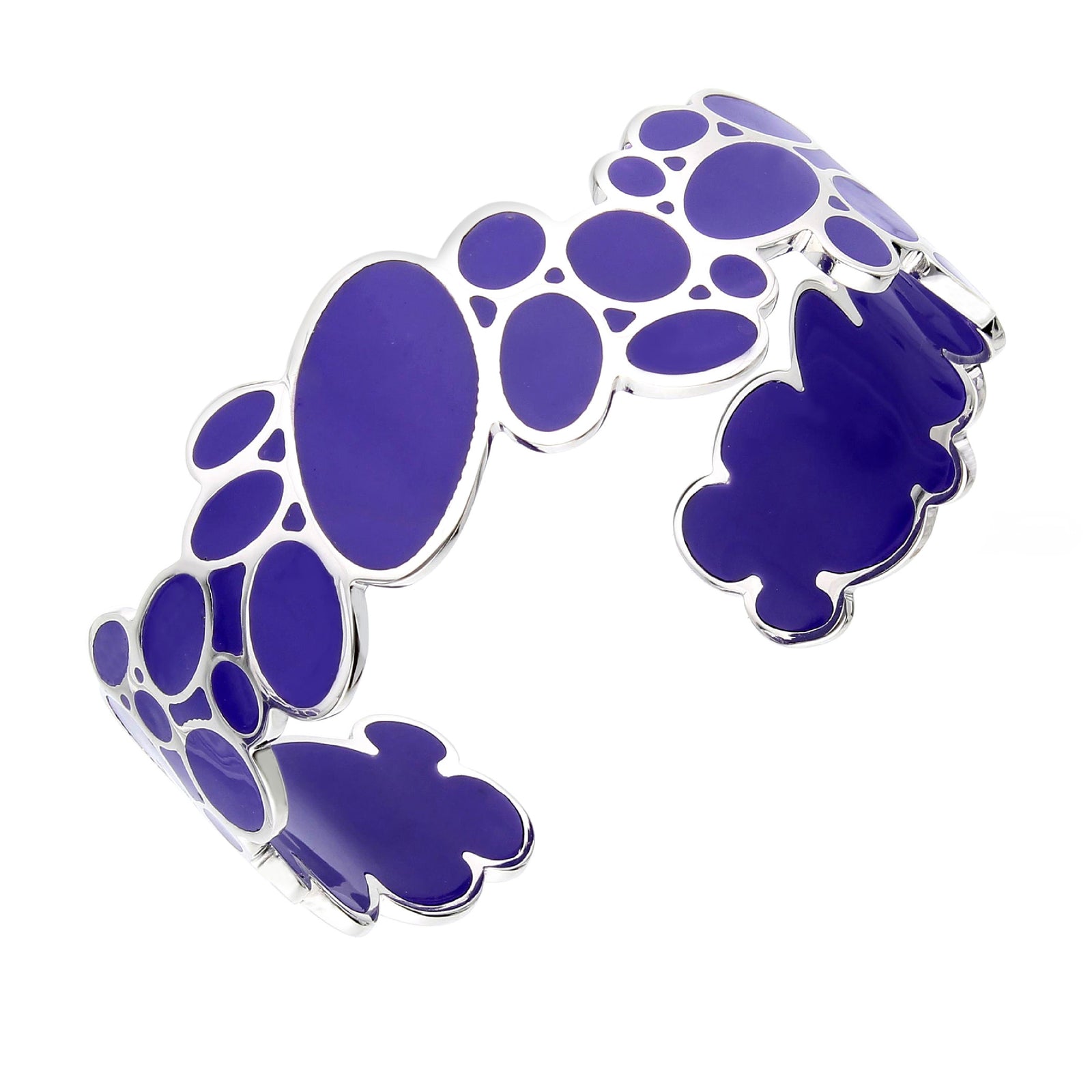 925 STERLING SILVER CLASSIC RESIN WITH ENAMEL BANGLE