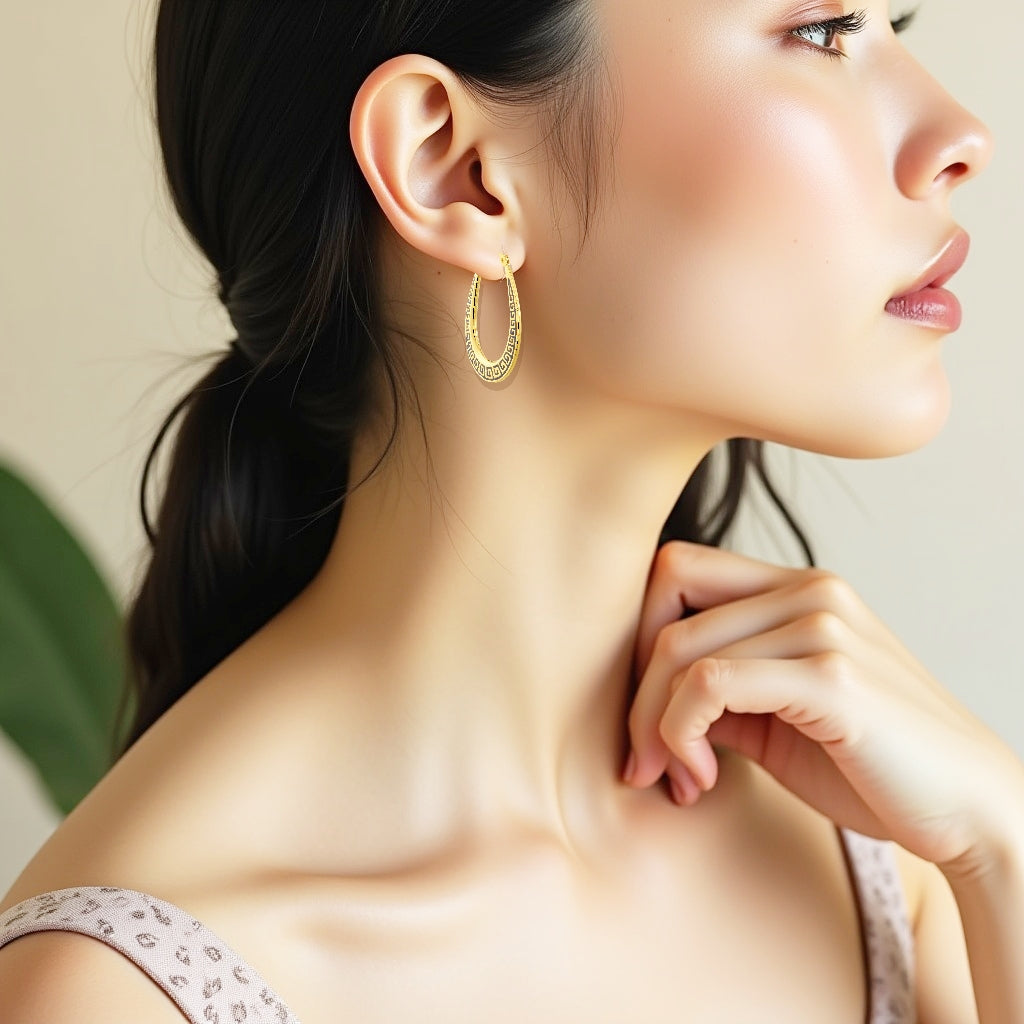 925 STERLING SILVER EARRINGS WITH ENAMEL