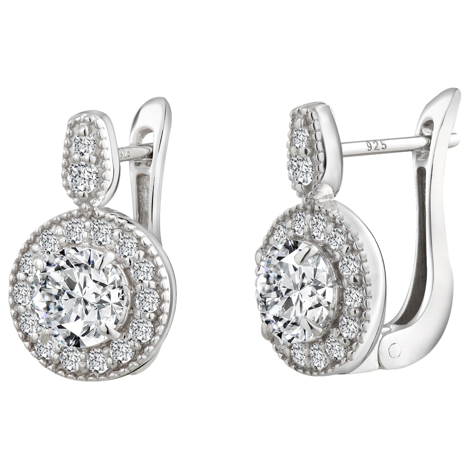 1K GOLD BRIDAL EARRINGS