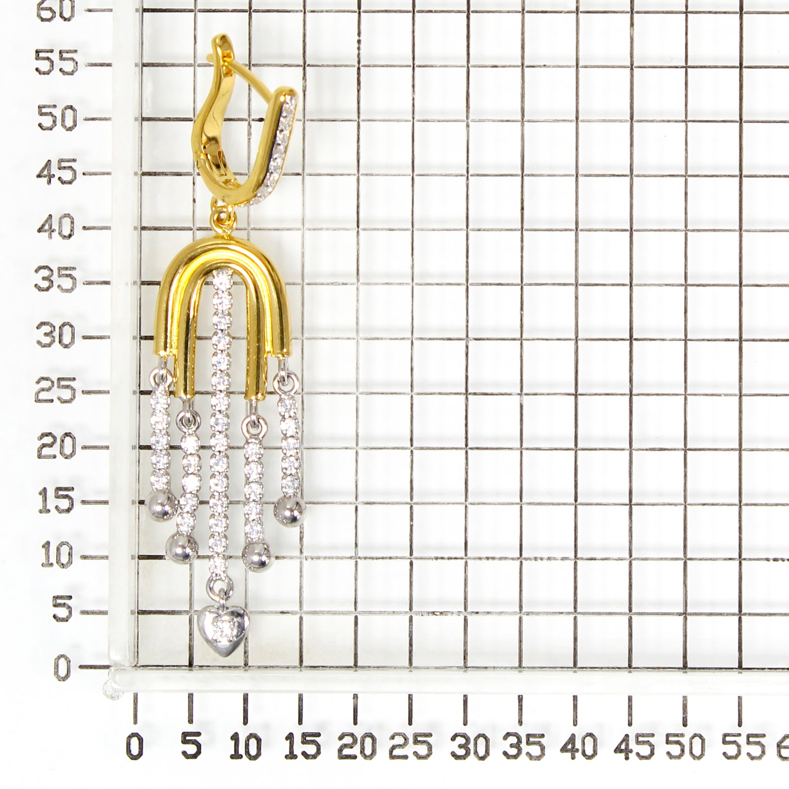 925 STERLING SILVER WATERFALL EARRINGS