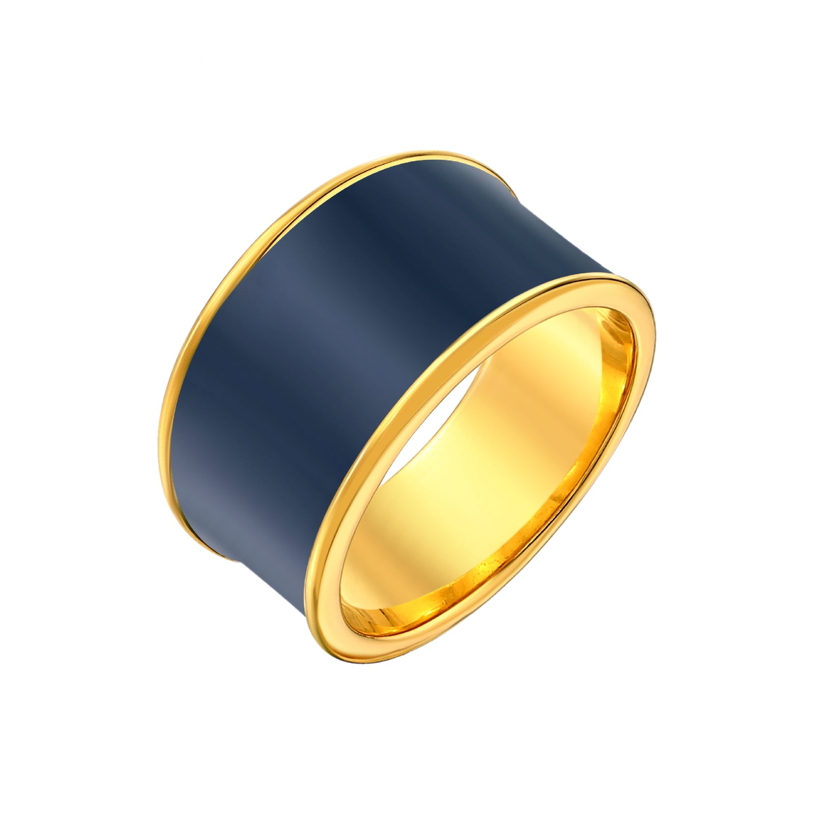 925 STERLING SILVER ENAMELED RING