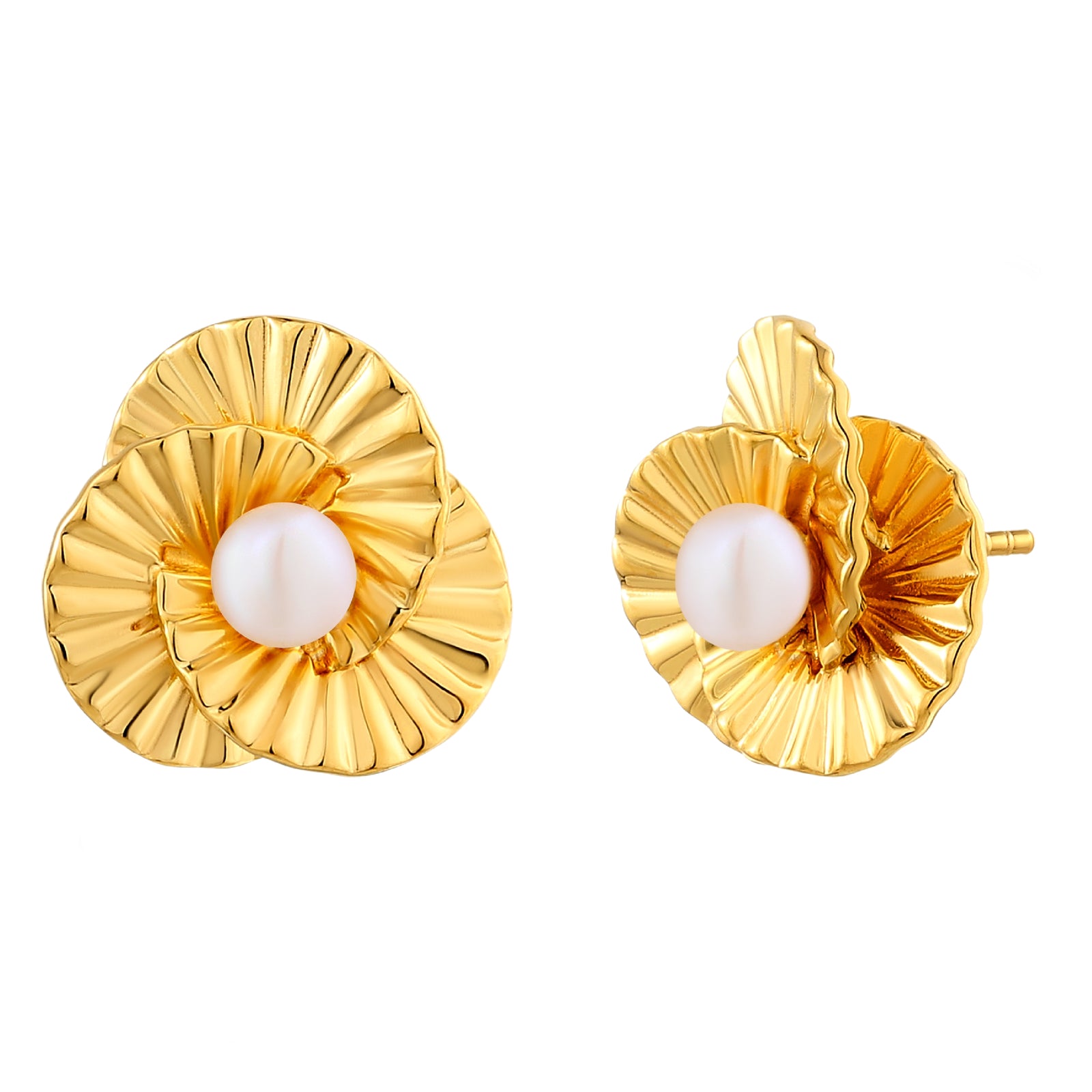 925 STERLING SILVER FRESHWATER PEARLS EARRINGS