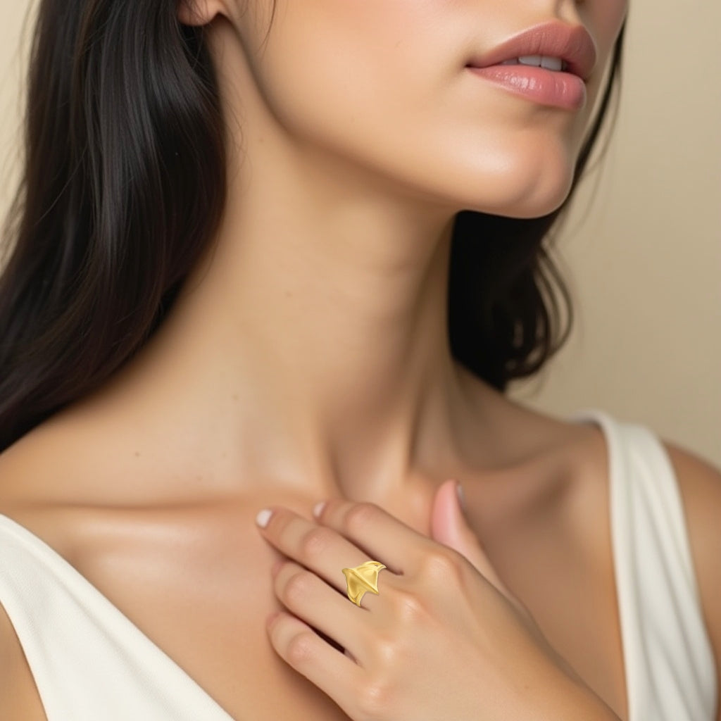 925 STERLING SILVER TWISTED GOLD HOOP EARRINGS