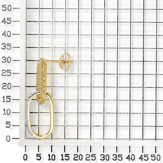 925 STERLING SILVER LE MESH EARRINGS