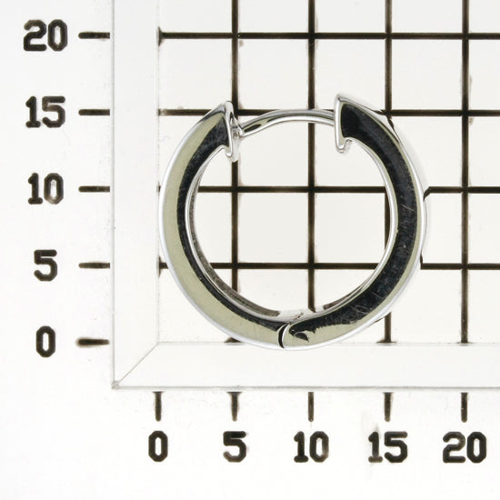 925 STERLING SILVER HUGGIE EARRINGS WITH CUBIC ZIRCONIA