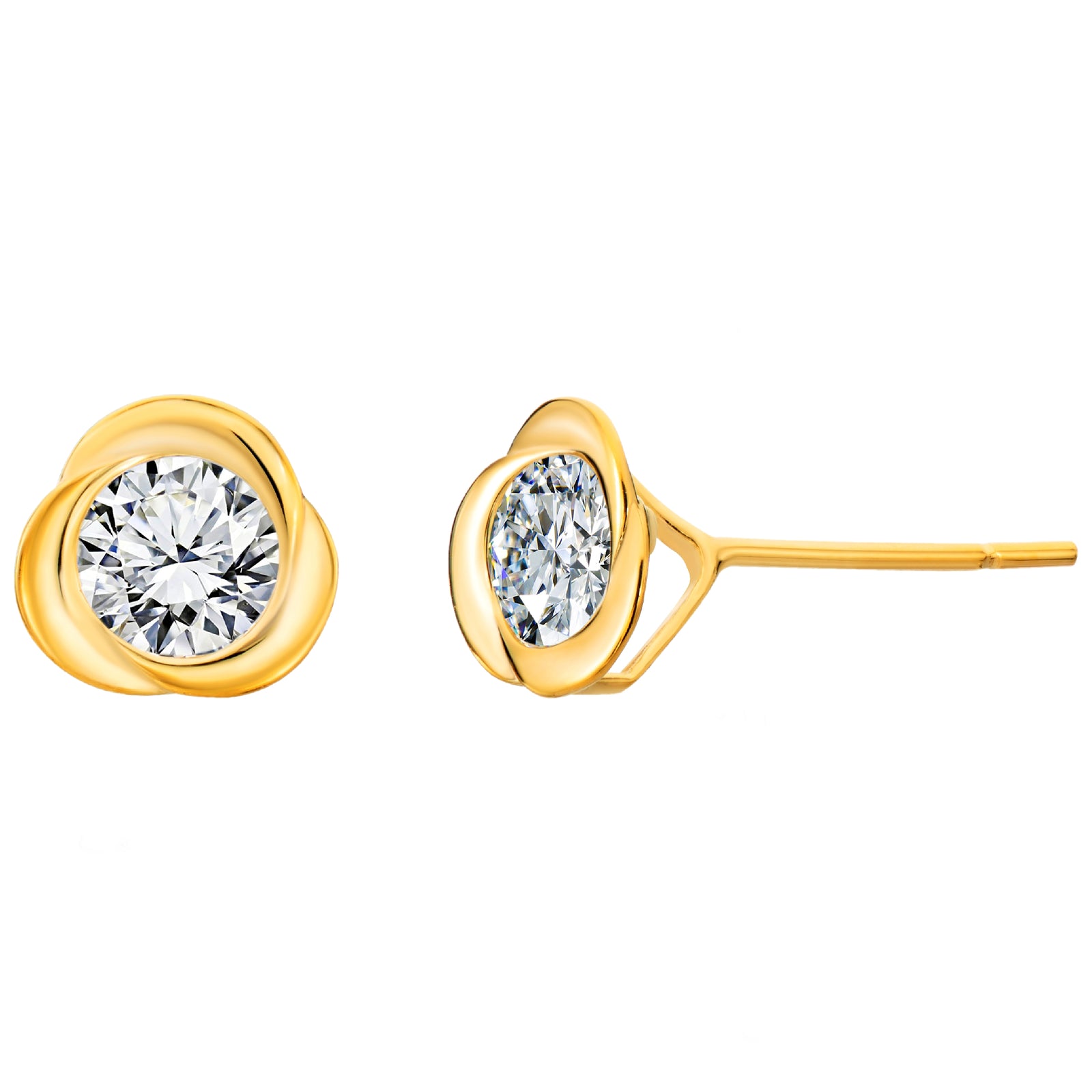 925 STERLING SILVER STUD EARRINGS