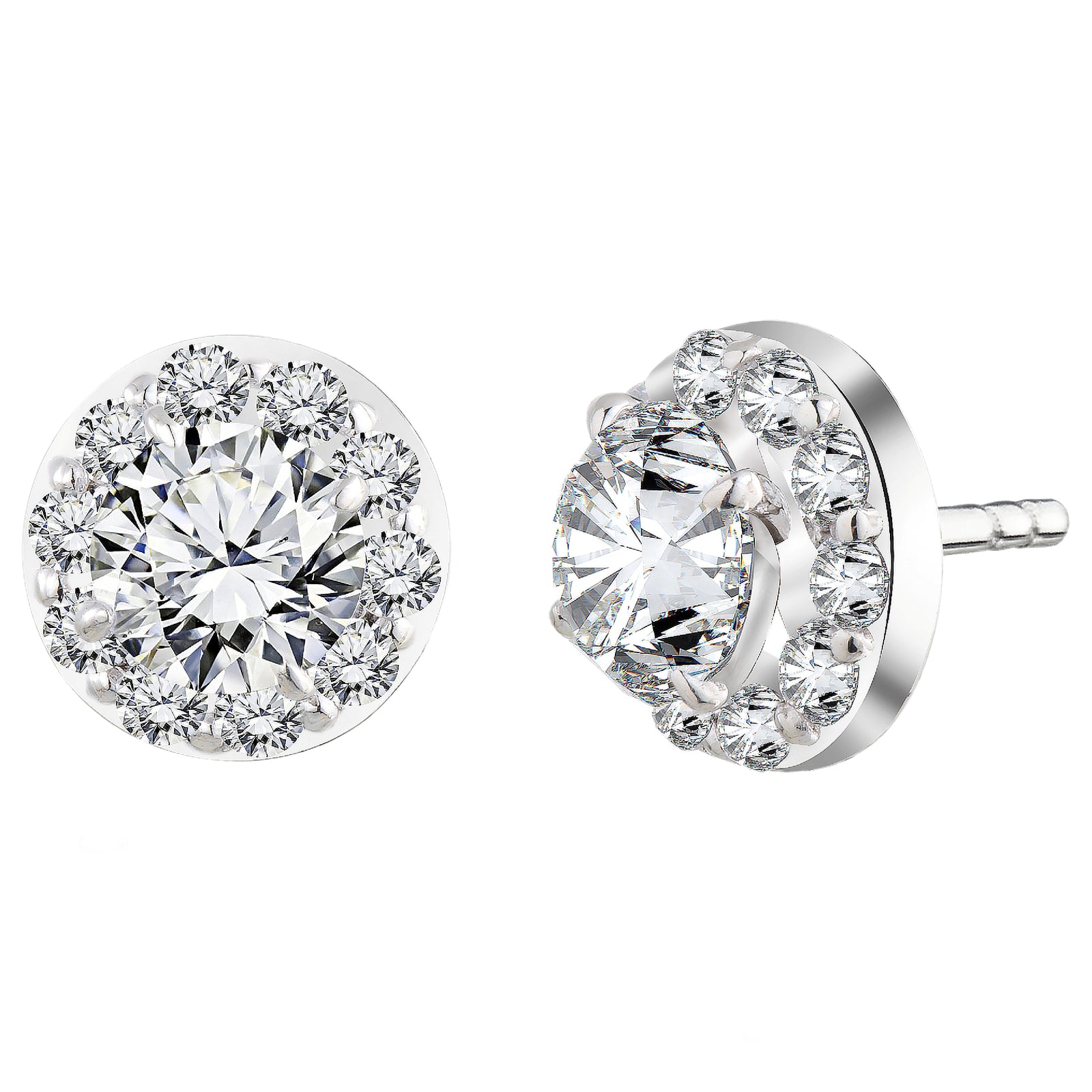925 STERLING SILVER STUD EARRINGS