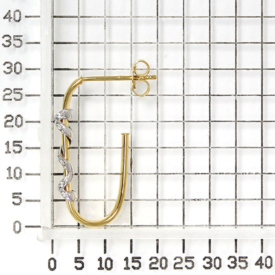 925 STERLING SILVER EARRINGS WITH CUBIC ZIRCONIA