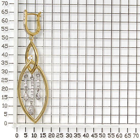 925 STERLING SILVER WATERFALL EARRINGS