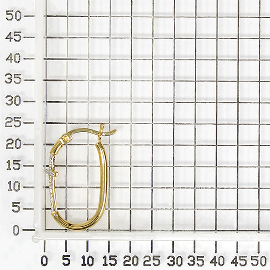 925 STERLING SILVER EARRINGS WITH CUBIC ZIRCONIA