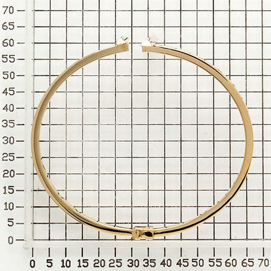 925 STERLING SILVER CLASSIC HINGED BANGLE