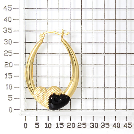 925 STERLING SILVER EARRINGS WITH ENAMEL