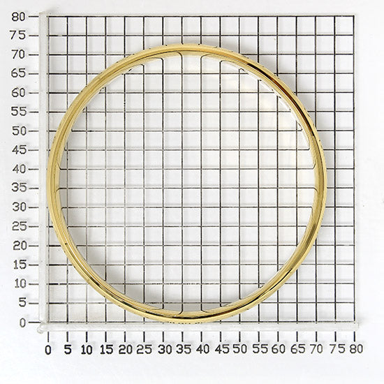 925 STERLING SILVER CLASSIC ENAMEL SLIP ON BANGLE