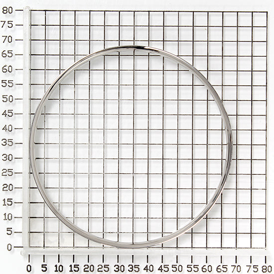 925 STERLING SILVER CLASSIC ENAMEL SLIP ON BANGLE