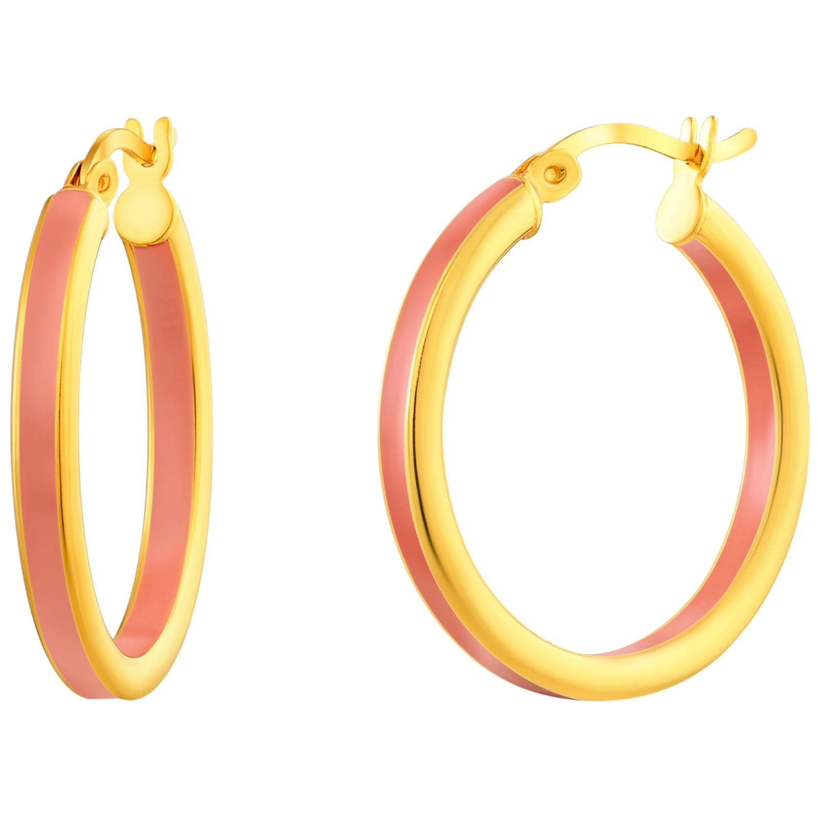 925 STERLING SILVER EARRINGS WITH ENAMEL