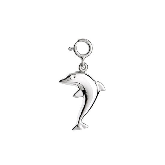925 STERLING SILVER LITTLE DOLPHIN CHARM F51479