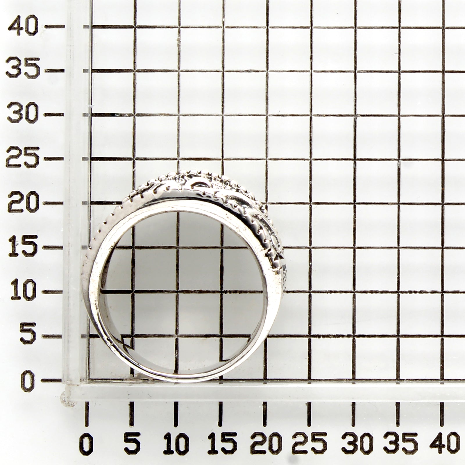 925 STERLING SILVER ANTIQUE STATEMENT RING