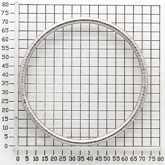 925 STERLING SILVER SPECIAL DIAMOND CUT ALL ROUND SLIP ON BANGLE