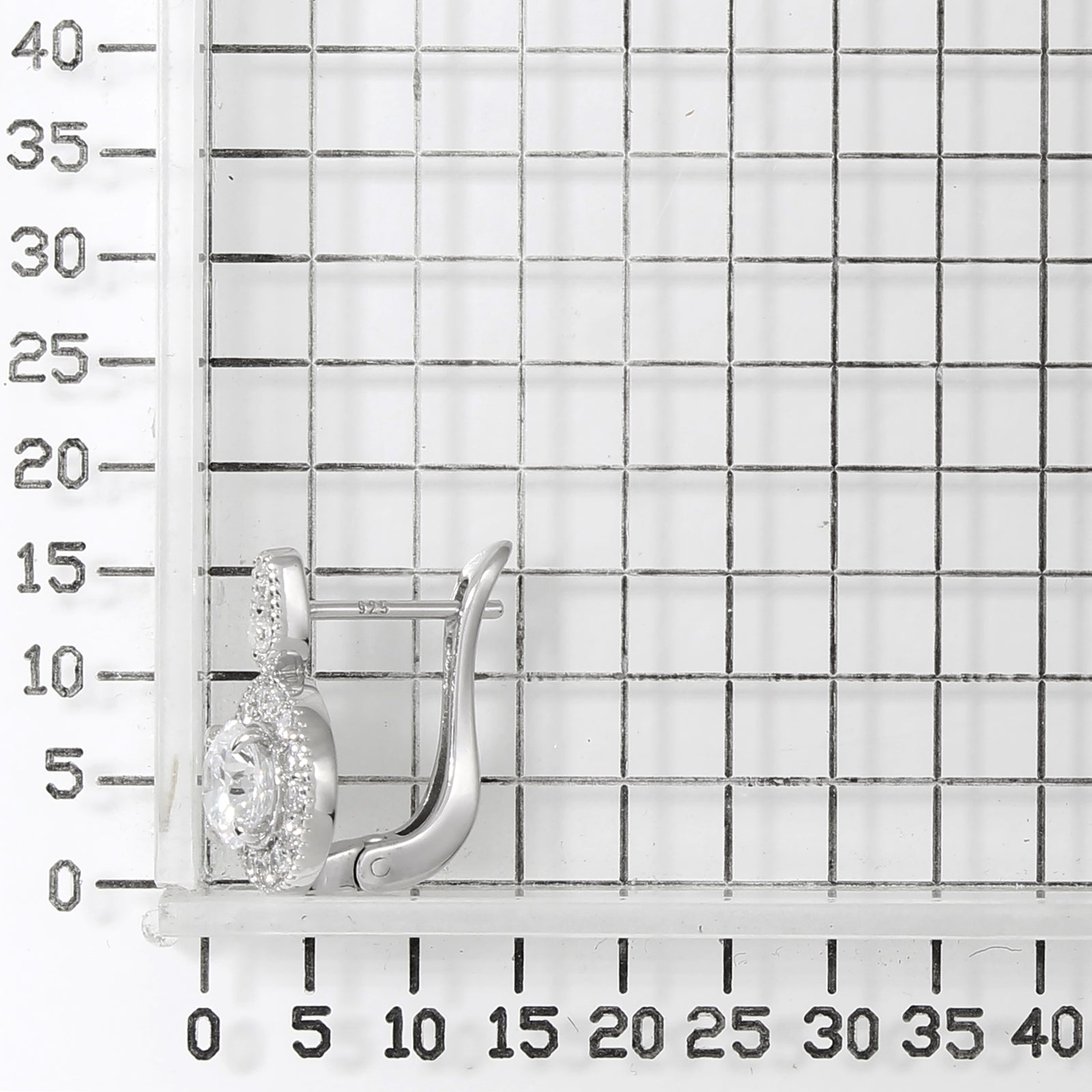 1K GOLD BRIDAL EARRINGS