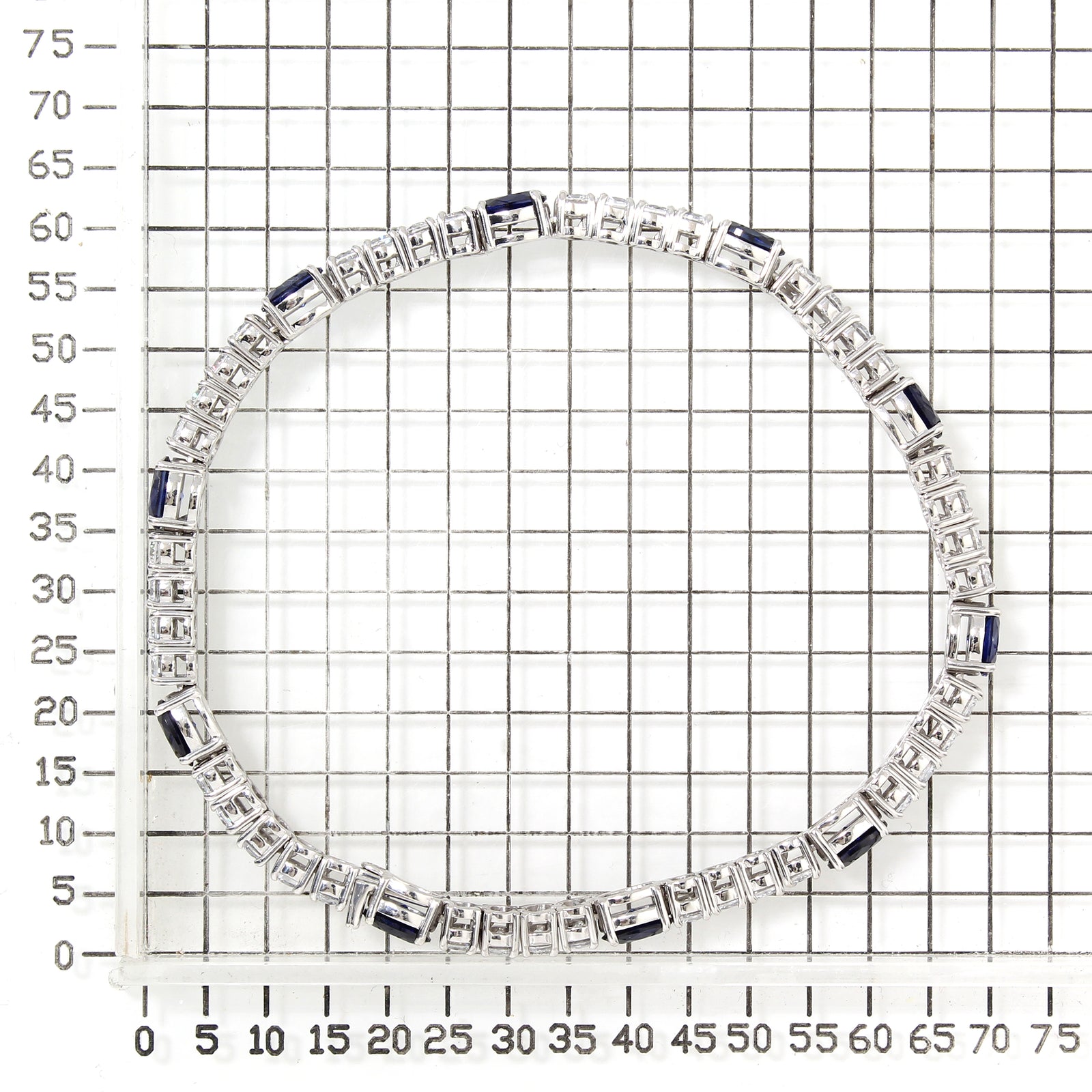 1K GOLD TENNIS BRACELET