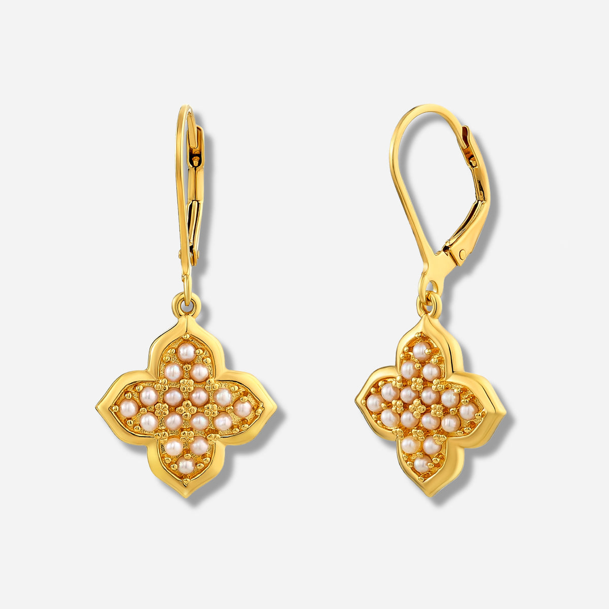 925 STERLING SILVER FRESHWATER PEARLS EARRINGS