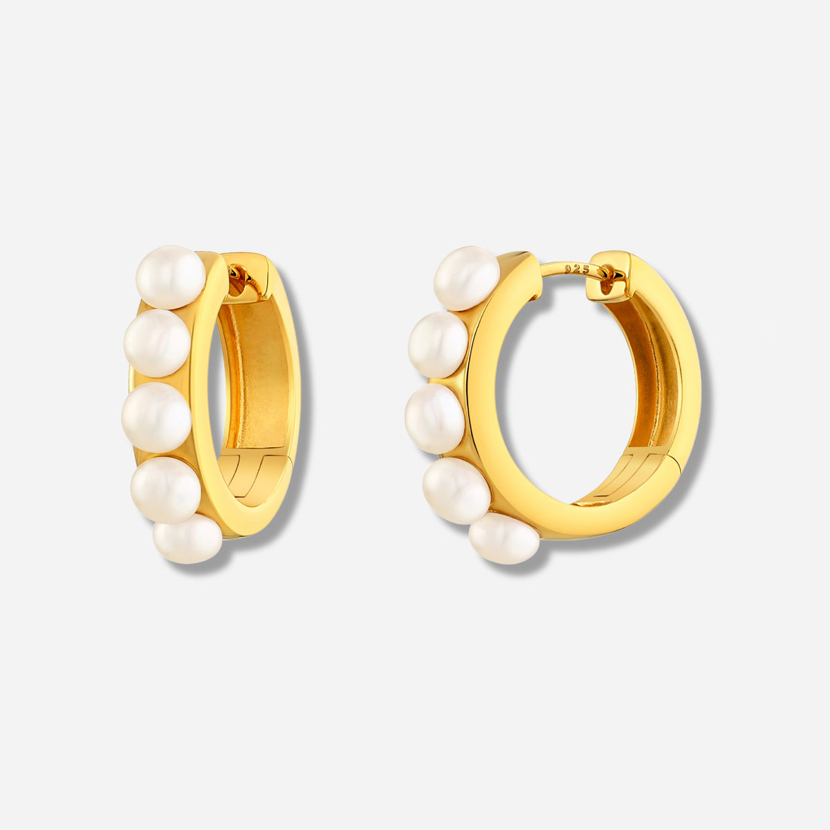 925 STERLING SILVER FRESHWATER PEARLS EARRINGS