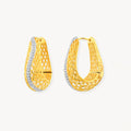 925 STERLING SILVER LE MESH EARRINGS