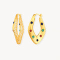 925 STERLING SILVER LE MESH EARRINGS