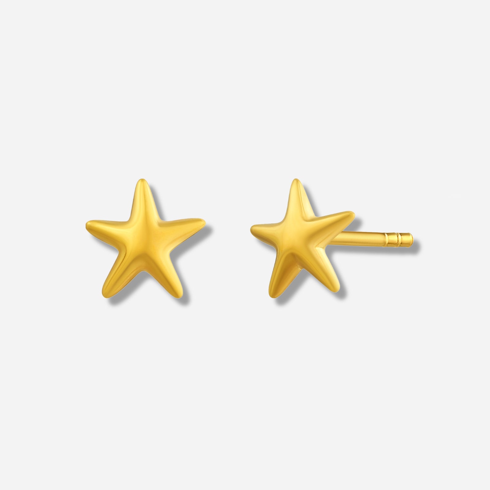 925 STERLING SILVER STAR STUD EARRINGS