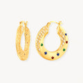 925 STERLING SILVER LE MESH EARRINGS