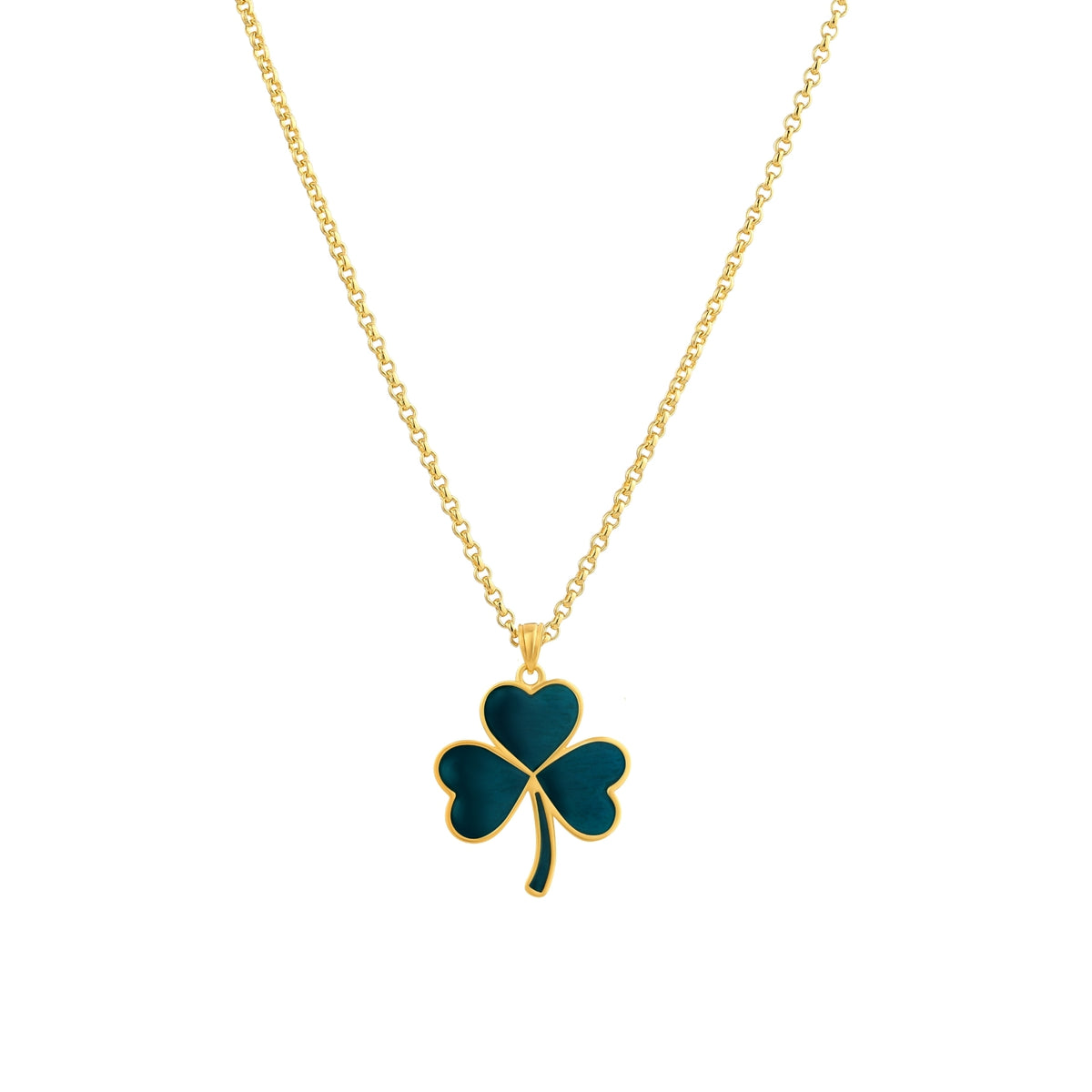 925 STERING SILVER FANCY CLOVER LEAF CHARM