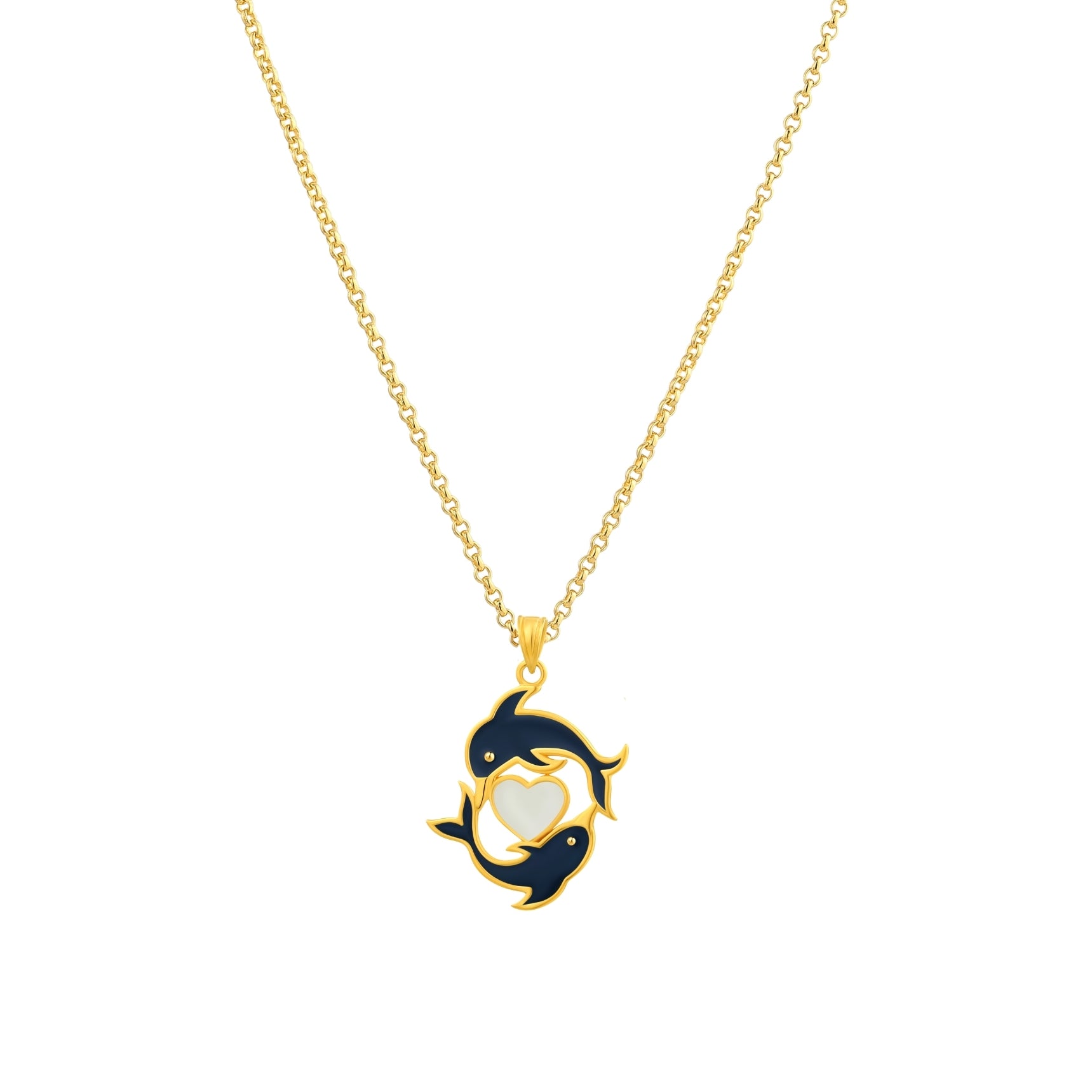 925 STERING SILVER FANCY DUO DOLPHIN CHARM