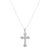 925 STERLING SILVER ANTIQUE PATTERN CROSS PENDANT