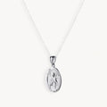 925 STERLING SILVER 20.0 MM OVAL SAINT JUDE THADDEUS PENDANT
