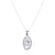 925 STERLING SILVER 20.0MM. SAINT JOSEPH OVAL PENDANT