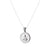 925 STERLING SILVER 20.0 MM HEART OF JESUS PENDANT