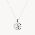 925 STERLING SILVER 20.0 MM HEART OF JESUS PENDANT