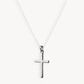 925 STERLING SILVER CROSS PENDANT PLAIN 30.0 MM.