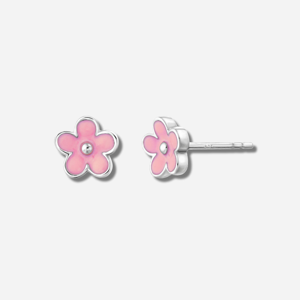 925 STERLING SILVER EARRINGS WITH ENAMEL