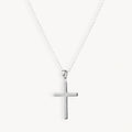 925 STERLING SILVER CLASSIC PLAIN CROSS PENDANT