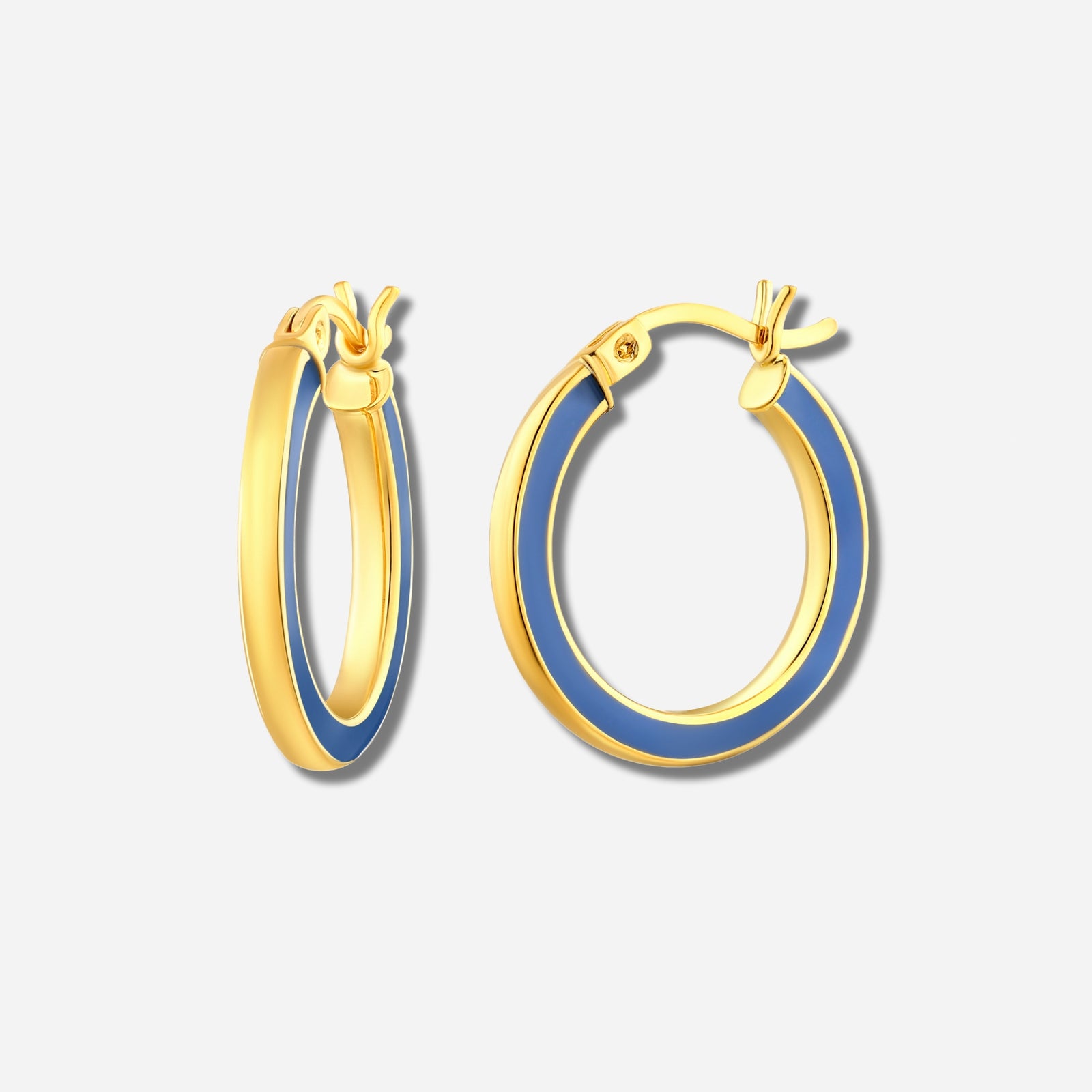 925 STERLING SILVER EARRINGS WITH ENAMEL