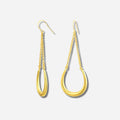 925 STERLING SILVER HORSE SHOE DANGLE EARRINGS