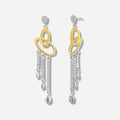 925 STERLING SILVER WATERFALL EARRINGS
